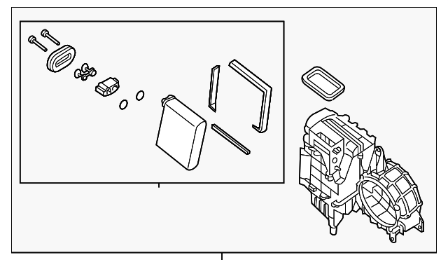 AC Assembly - Nissan (27405-3KA0A)