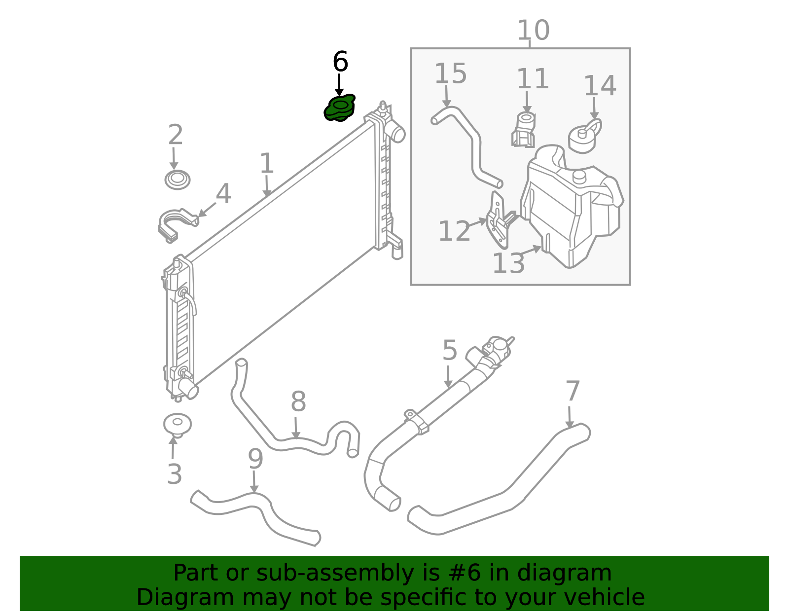 Radiator Cap - Nissan (21430-8993A)