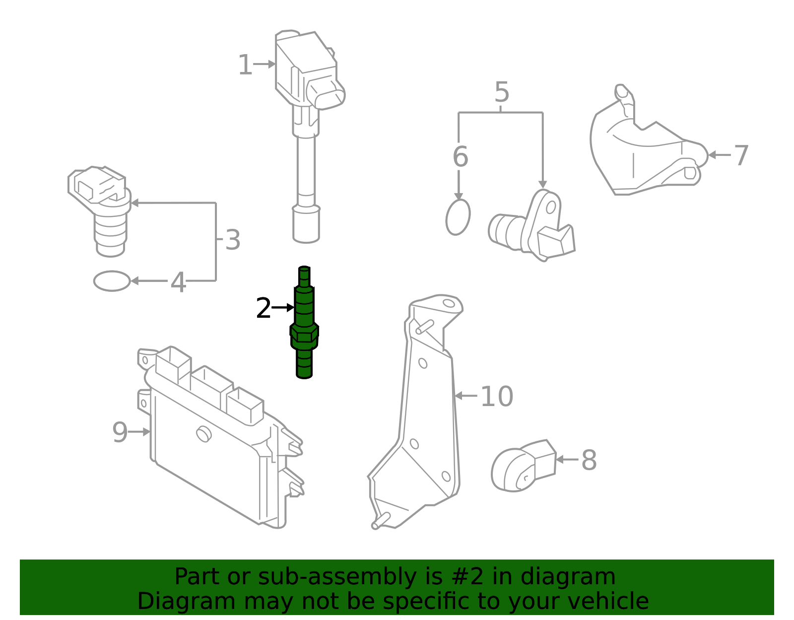 Spark Plug - Nissan (22401-1HC1B)