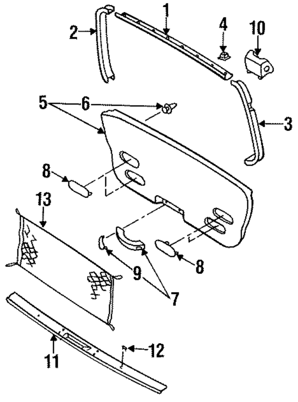 Cargo Net - Nissan (84994-0B002)