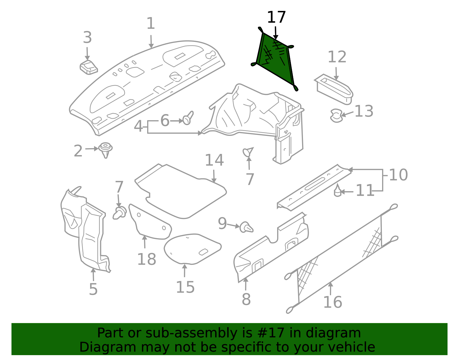 Cargo Net - Nissan (84994-8J000)
