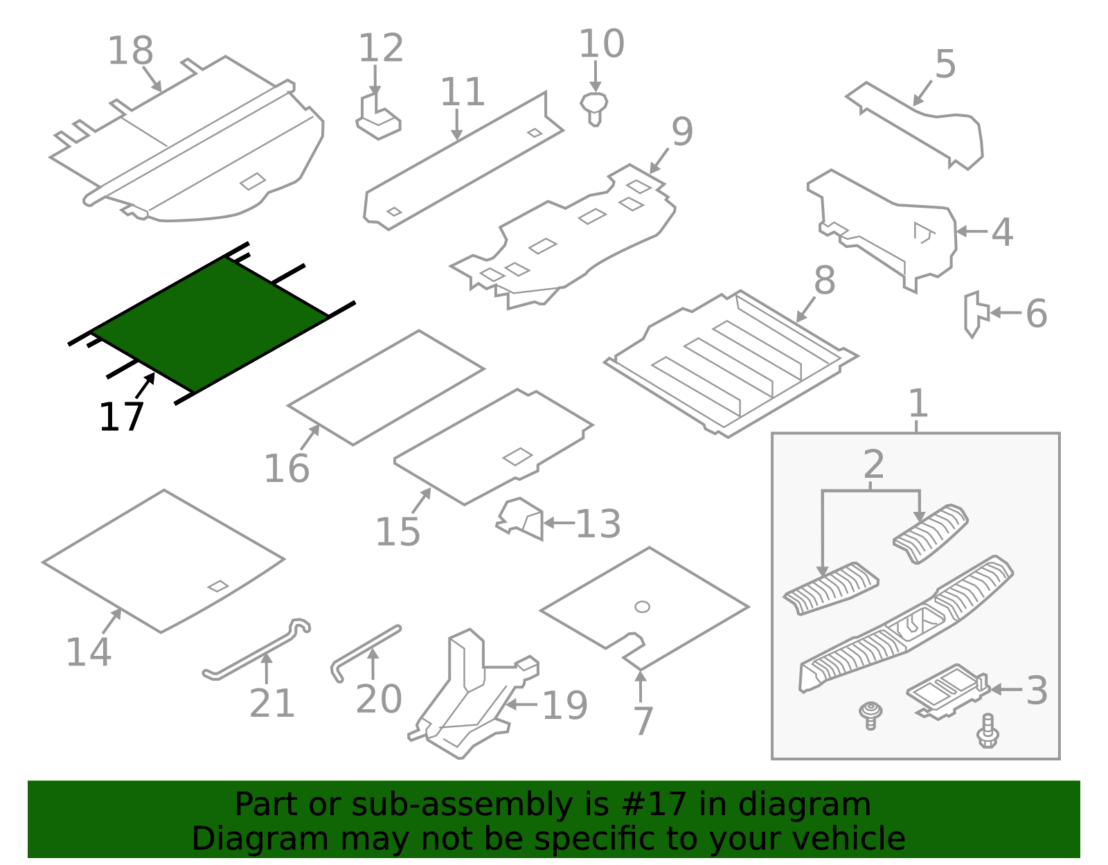 Cargo Net - Nissan (84935-1AA0A)