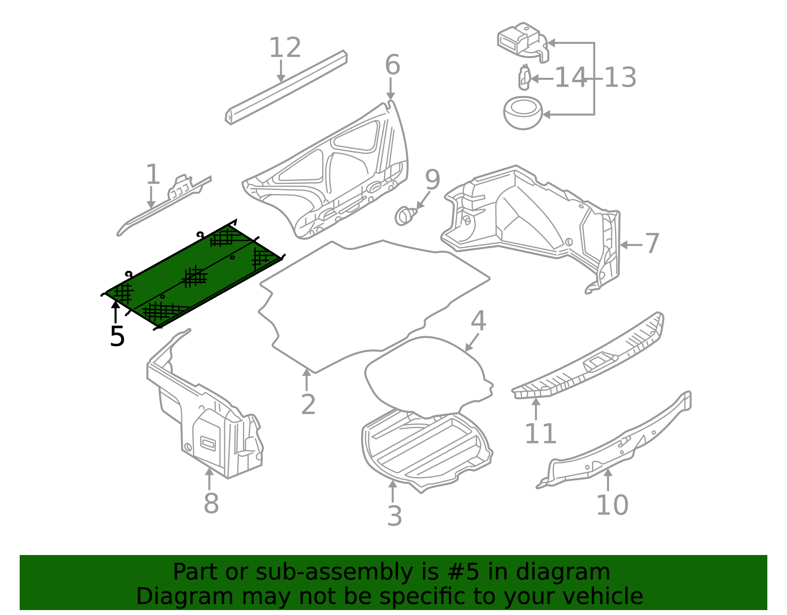 Cargo Net - Nissan (84935-2L900)