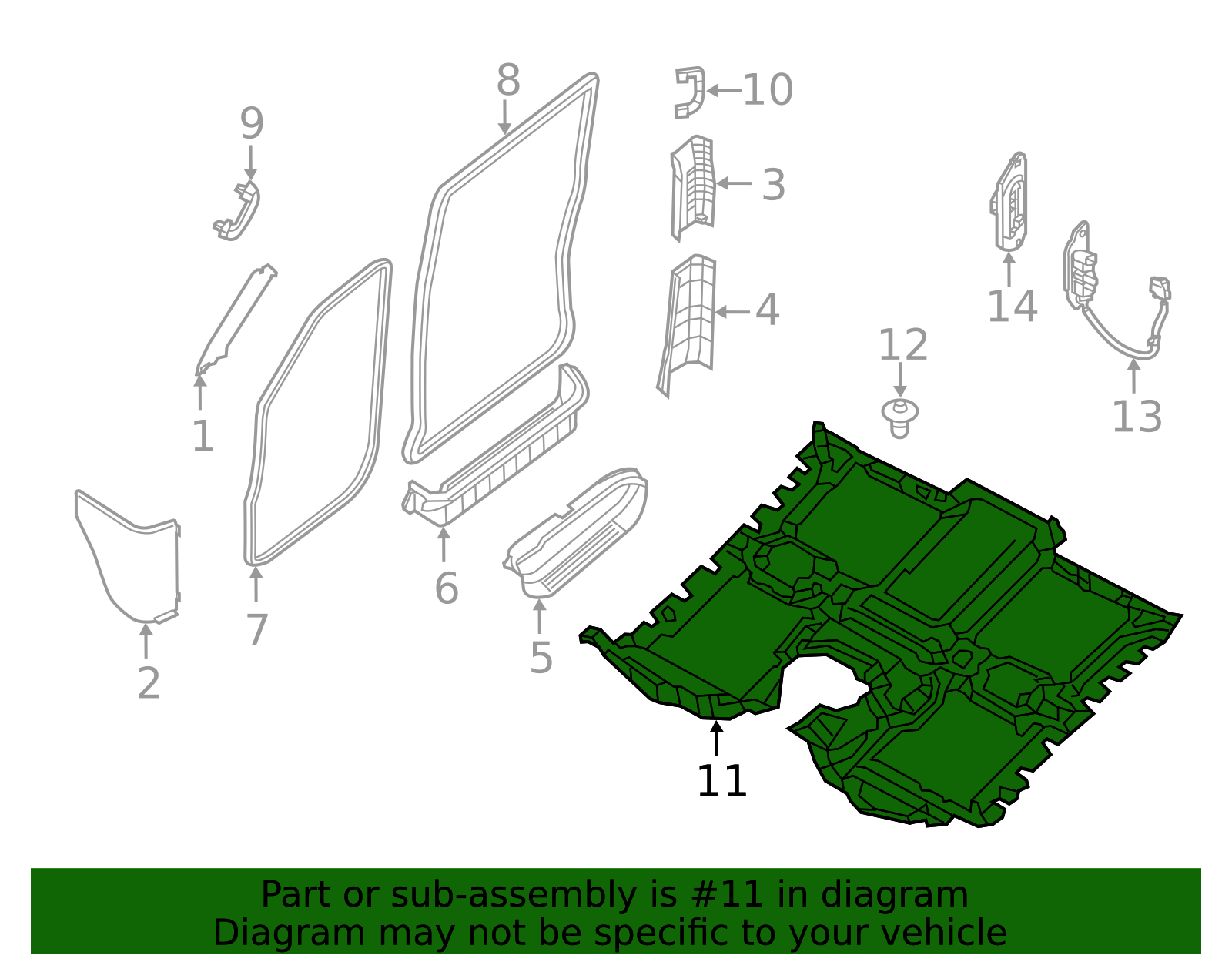 Floor Mat - Nissan (74902-1PB0A)
