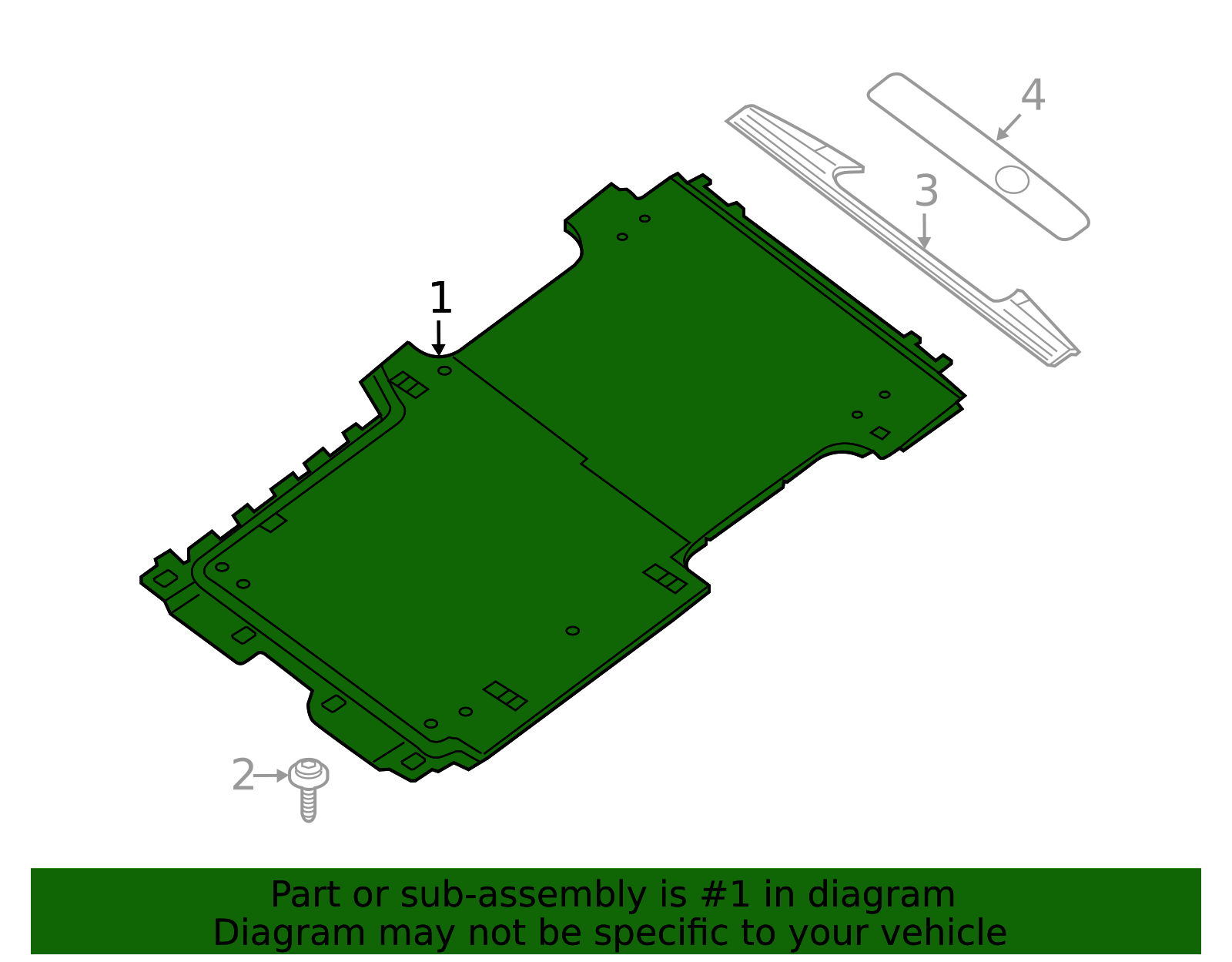 Floor Mat - Nissan (74905-1PA0A)