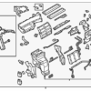AC & Heater Assembly - Nissan (27110-1LK4C)