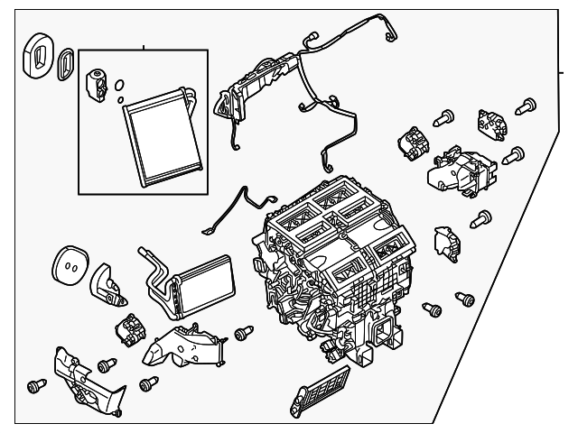 AC & Heater Assembly - Nissan (27110-6RD2B)