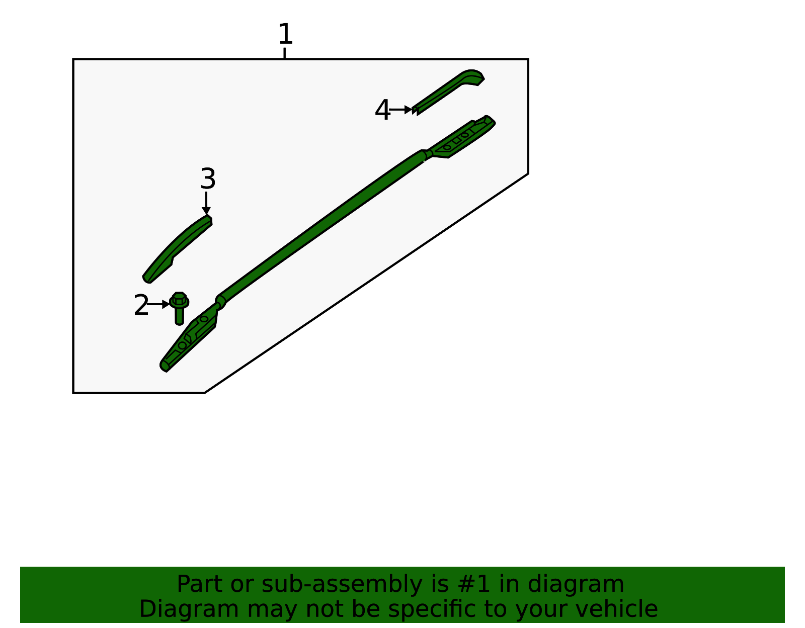 Roof Rail - Nissan (73820-6FK1B)