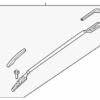 Roof Rail - Nissan (73821-9TB0A)