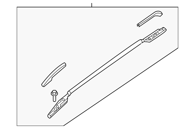 Roof Rail - Nissan (73821-9TB0A)