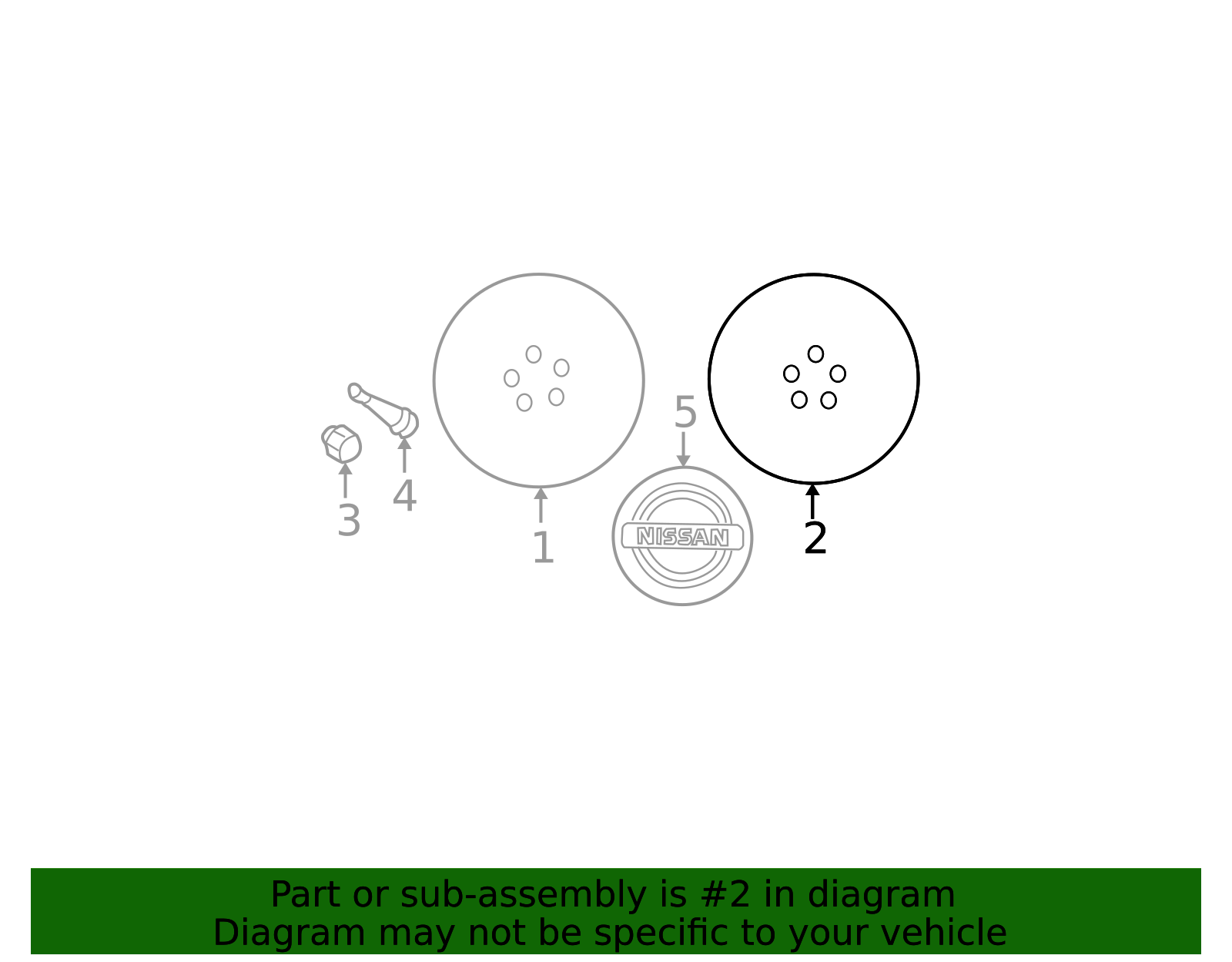 18-Inch Chrome Wheels - Nissan (999W1-MQ000)
