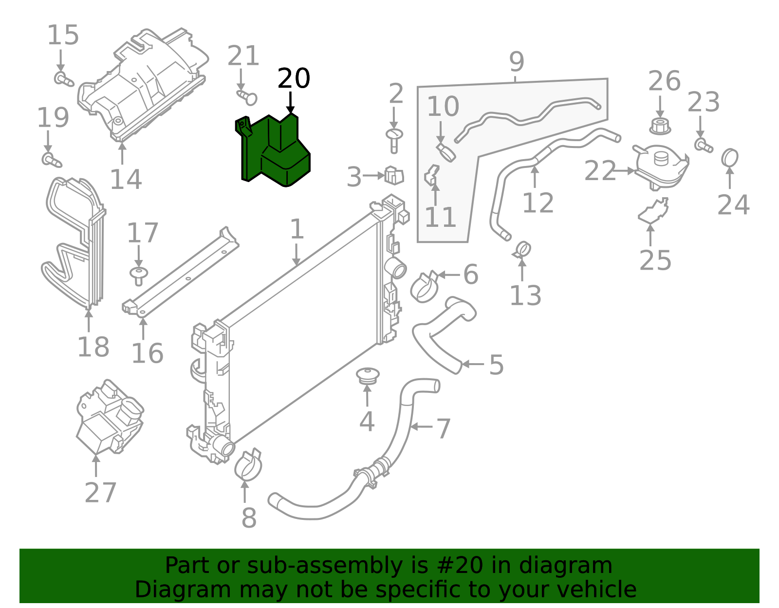 Air Guide - Nissan (21494-5R00A)