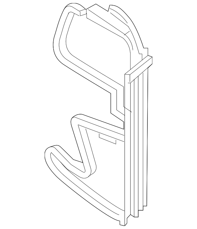 Side Air Baffle - Nissan (92184-5R00A)