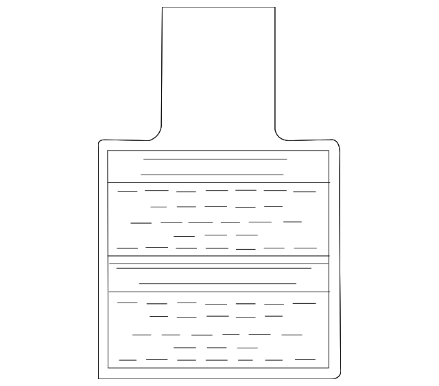 Air Bag Label - Nissan (98590-79920)