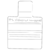 Air Bag Label - Nissan (98590-JA00A)