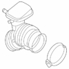 Air Inlet Duct - Nissan (16576-5EA0B)