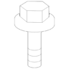 Air Cleaner Body Bolt - Nissan (16516-CR40B)