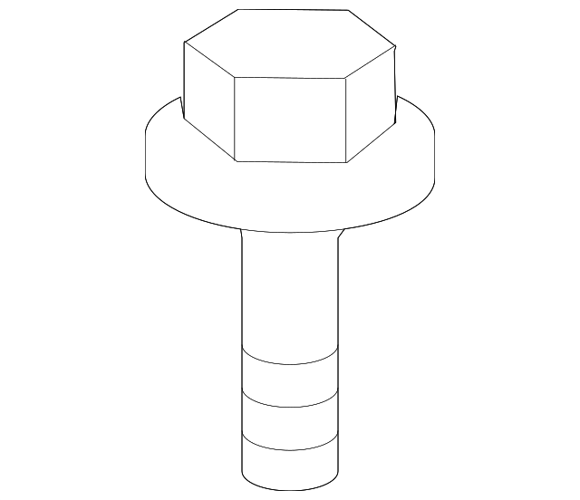 Air Cleaner Body Bolt - Nissan (16516-CR40B)