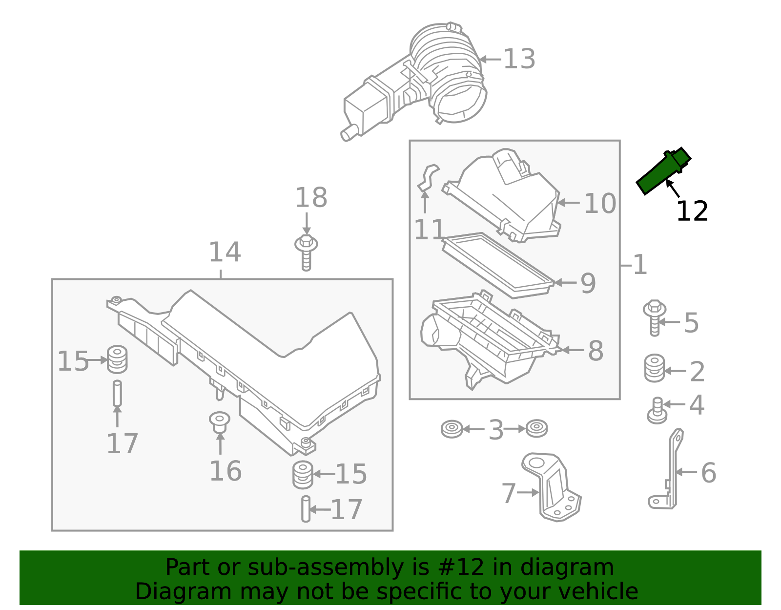 Mass Air Flow Sensor - Nissan (22680-5RB0A)