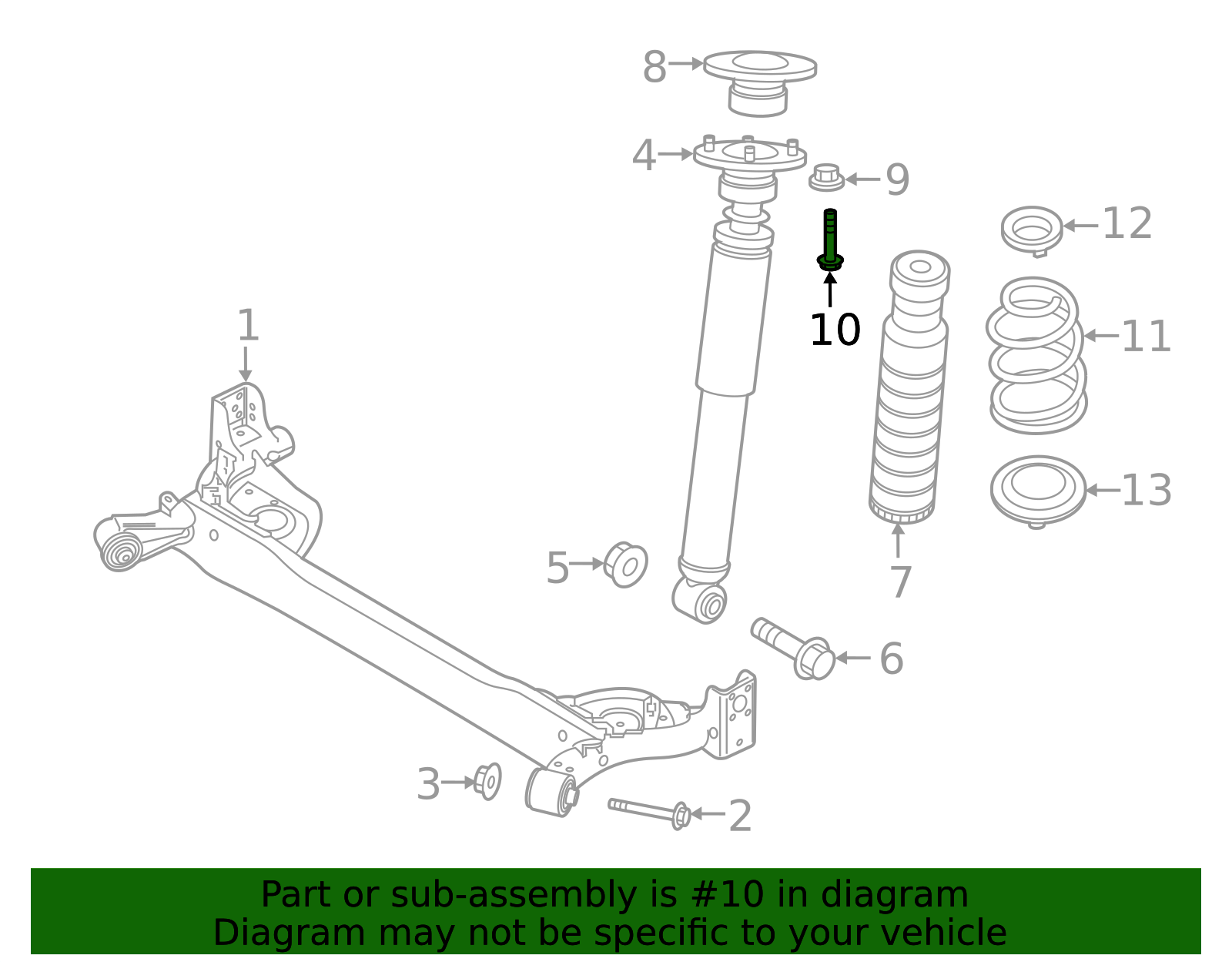 A Panel Air Box Muffler Post Nut Reinforce Screw - Nissan (01125-N8041)