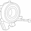 Clock Spring - Nissan (25554-6CA2A)