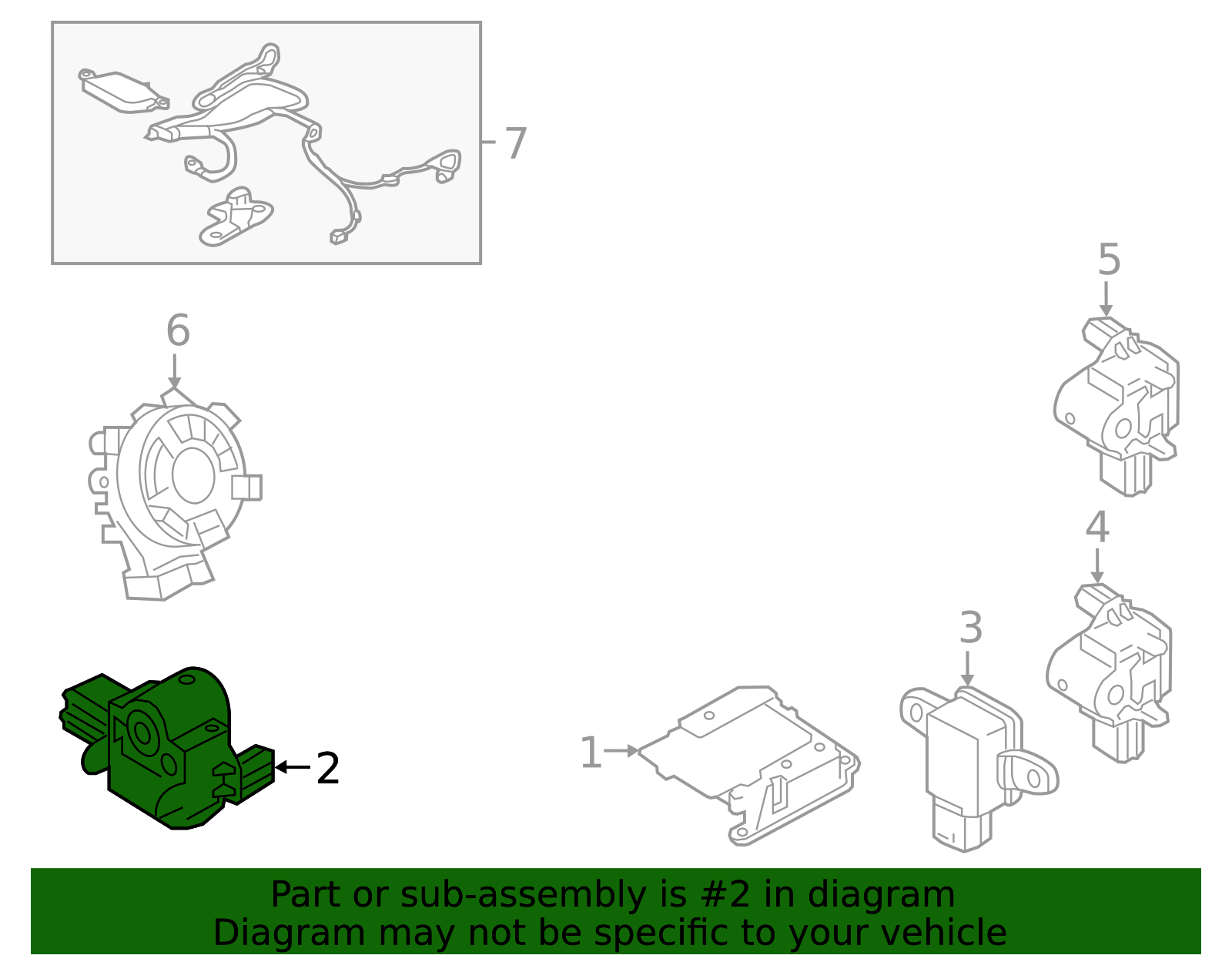 Ft Impact Sensor - Nissan (K8581-5RA0A)