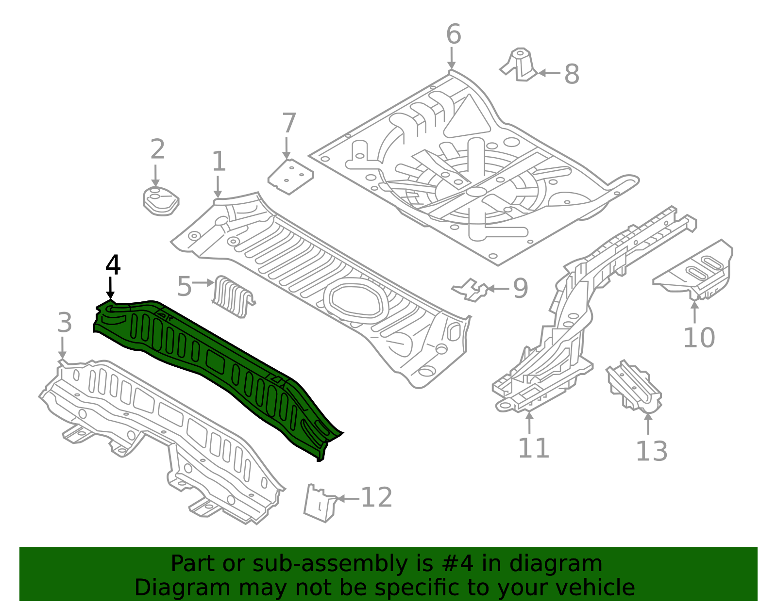 Seat Support - Nissan (G5632-1HLMA)