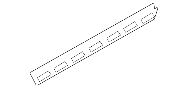 Belt Weather-Strip - Nissan (82835-5RB0A)