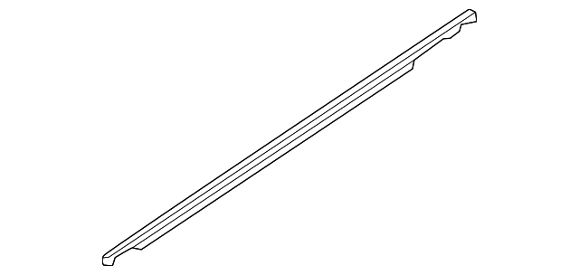 Belt Molding - Nissan (82821-5RB0A) 1 Belt Molding - Nissan (82821-5RB0A)