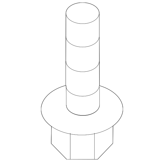 Belt Tensioner Bolt - Nissan (081B8-8301A)