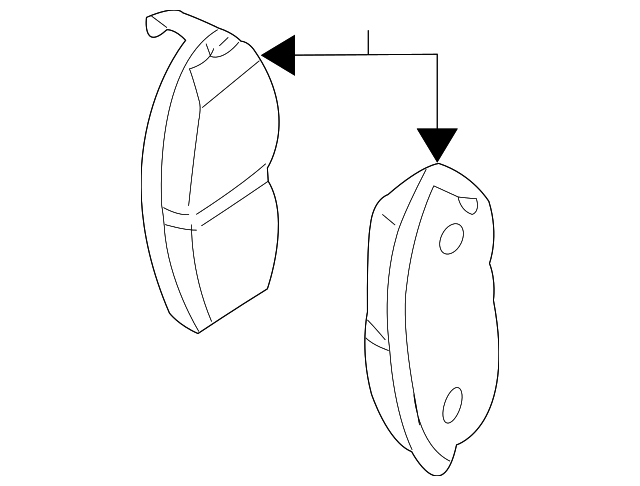 Brake Pads - Nissan (41060-AU091)