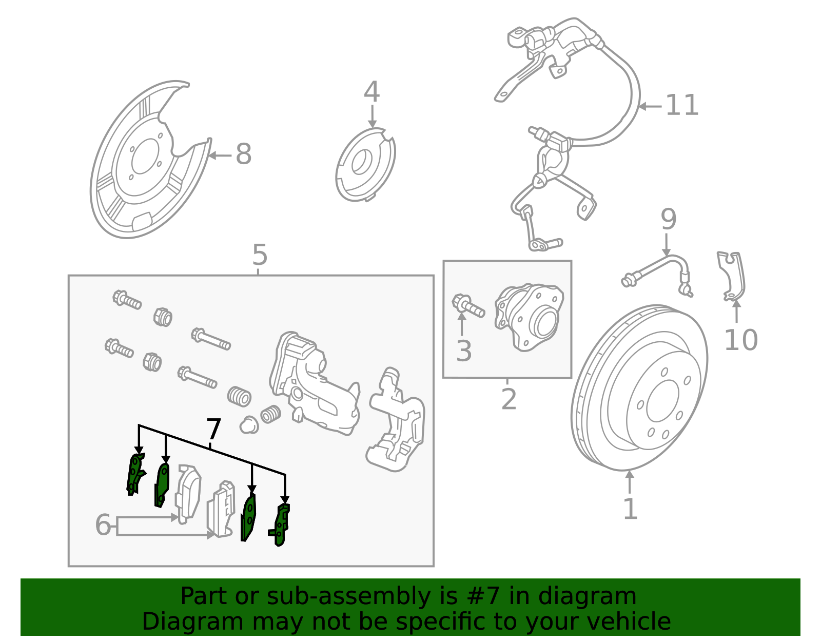 Brake Pads - Nissan (D1M60-5MT0A)