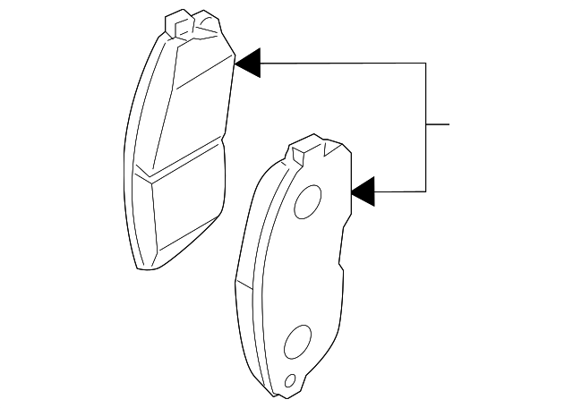 Brake Pads - Nissan (D1060-9DF0A)