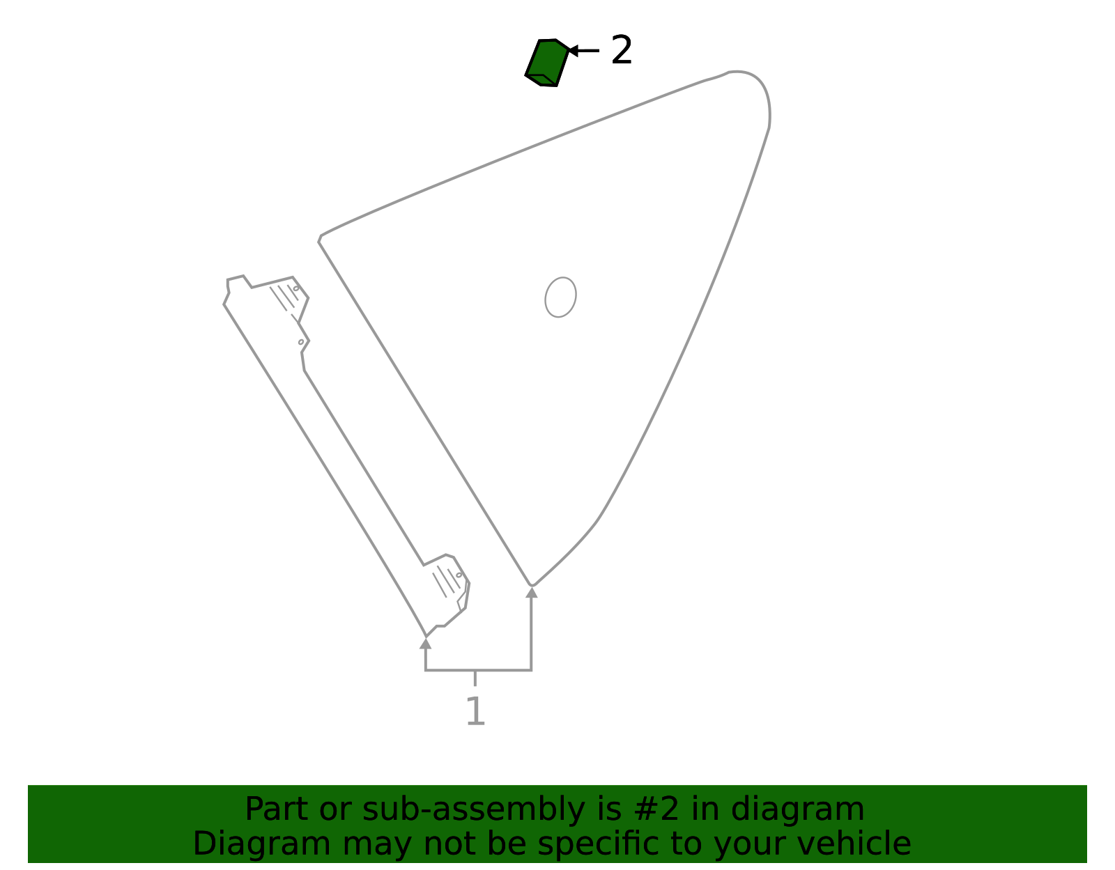 Spacer Glass A Spacer Side Window Spacer Slide Door Window - Nissan (90356-51C00)