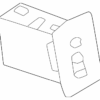 Center Panel Connector - Nissan (284H3-5RL0B)
