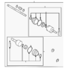 Axle Assembly - Nissan (39100-5RD1A)