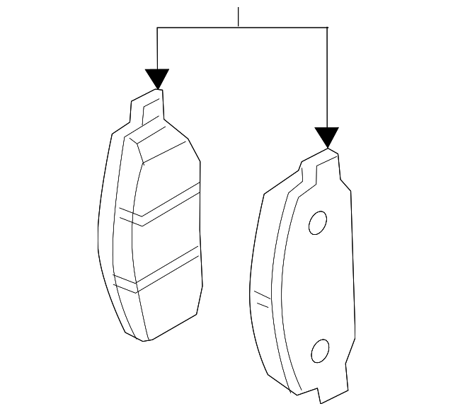 Brake Pads - Nissan (D1060-6WK0C)