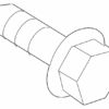 Oil Cooler Bolt - Nissan (08156-62033)