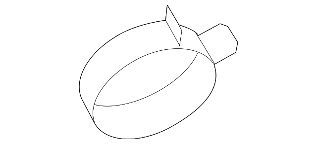 Lower Hose Clamp - Nissan (21518-7990C)