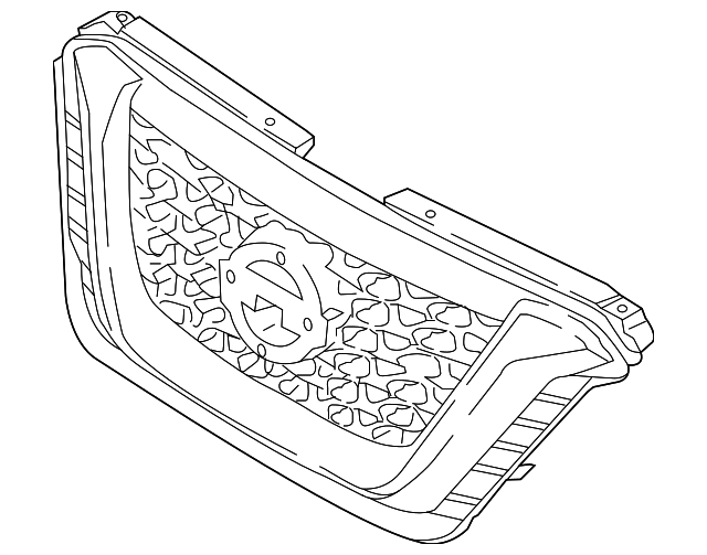 Grille - Nissan (62310-9VC5A)