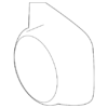 Door Shell Grommet - Nissan (80874-AX000)
