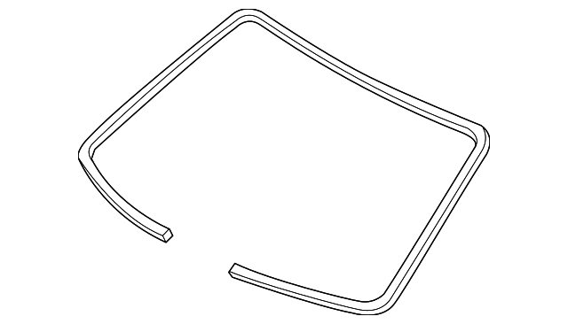 Windshield Dam - Nissan (72716-3WC0A)