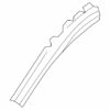 Windshield Pillar Reinforced - Nissan (G6215-5RWMA)
