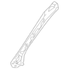 Inner Windshield Pillar - Nissan (G6230-5RWMA)