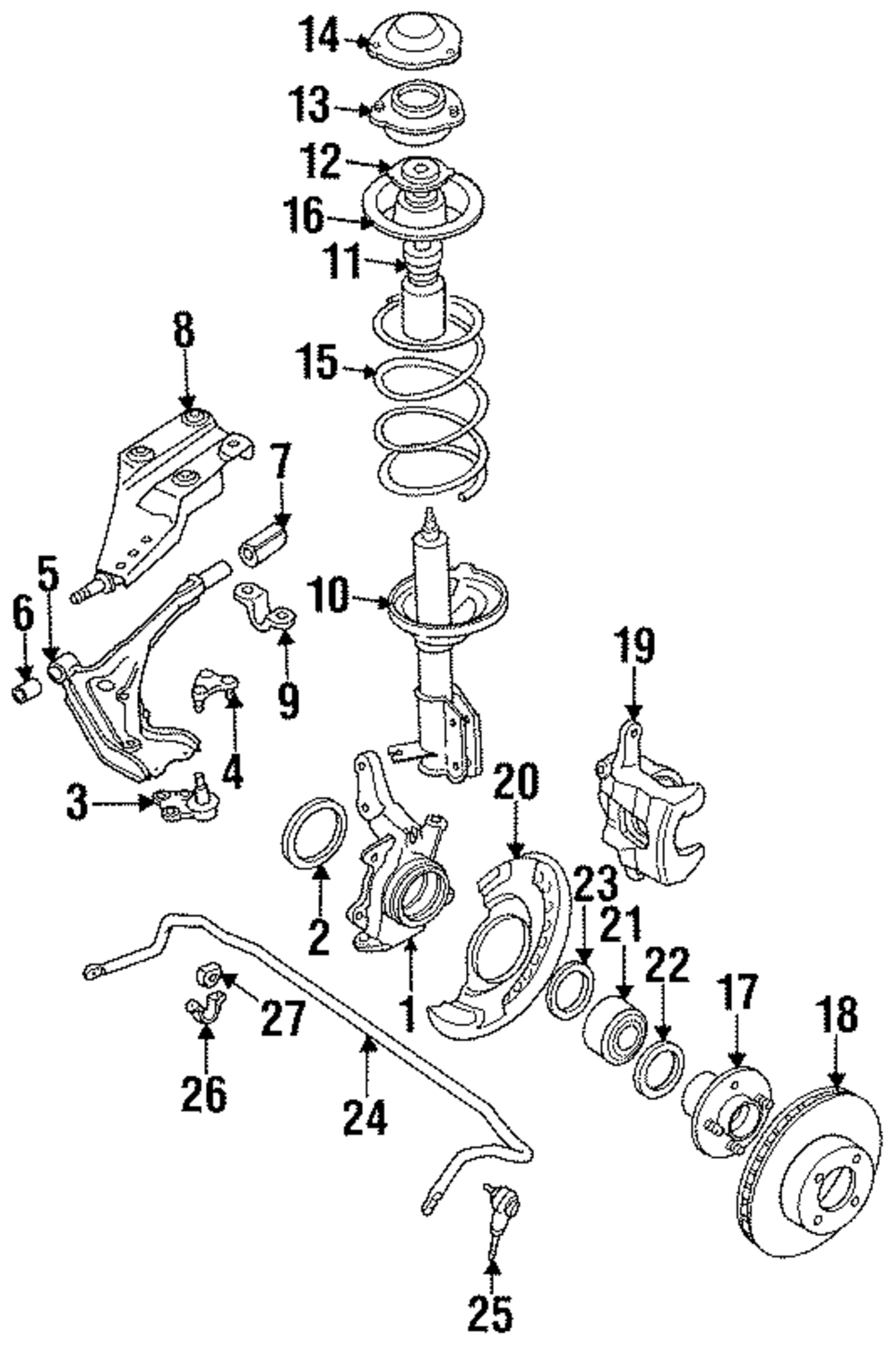 Control Arm - Nissan (54501-01E05)
