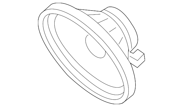 Speaker - Nissan (28156-9FF0A) 1 Speaker - Nissan (28156-9FF0A)