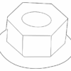 Nut - Nissan (01223-N001X)