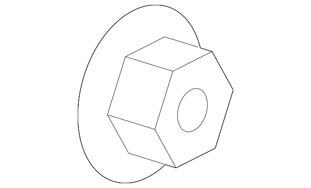 Axle Nut - Nissan (40262-4M400)