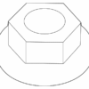 Sunroof Frame Nut - Nissan (01225-00561)