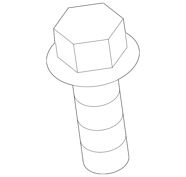 Seat Back Assembly Bolt - Nissan (86899-79900)